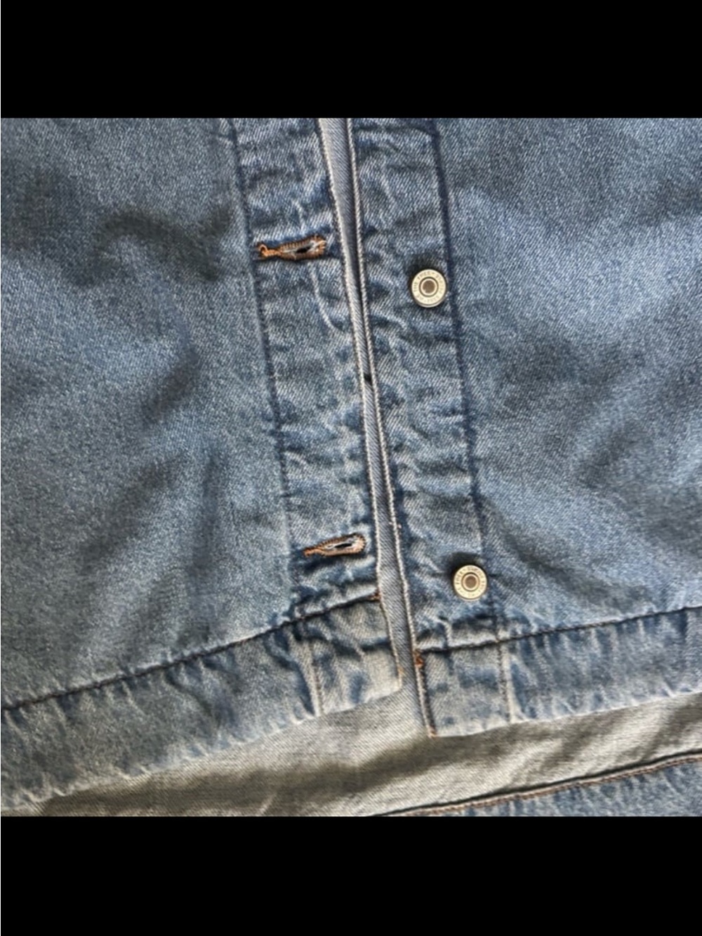FREE PEOPLE Madison City Denim Jacket- Medium Blue - Picture 7 of 9